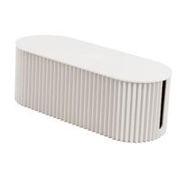 Nordic Plug Board Storage Box Wire Kabelis Storage Dėklas Organizatoriaus dėžutės lizdas Kištukinis belaidis WiFi balta