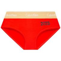 Calvin Klein Letter And Number Logo Triangle Underwear Men underwear Red QF7309AD-3RB S beige