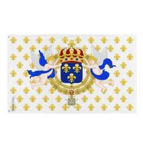 Drapeau Pavillon des navires Louis XIV –  96 x 144 cm – Polyester – Œillets en fer – Résistant gryna