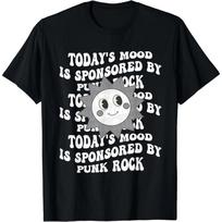 Retro Todays Mood Is Sponsored By Punk Rock T-Shirt S juoda