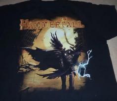 HammerFall Grupės Juodi Marškinėliai Medvilniniai Pilno Dydžio Unisex S-5XL Unisex Marškinėliai M