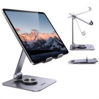 UGREEN iPad stovas Planšetinio kompiuterio stalinis reguliuojamo aukščio nešiojamas vertikalus stalviršio laikiklis, suderinamas su iPad 13 x Galaxy Tab Surface ir iPhone - Laikiklis, 360°