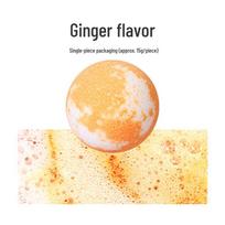 Mugwort & Ginger Herbal Bath Bombs - Quick-Dissolving Foot Soak with Rose & Essential Oils
