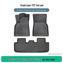 TPE Floor Mats Set for 2022 Volkswagen Lamando L - 3-Piece