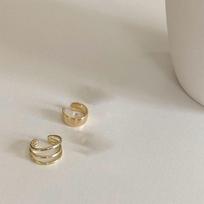 3 Pcs Ear Cuff Set Ear Clip Earrings Delicate Ear Cuffs Fake Piercing Earrings For Women Trend Jewelry 2021 Gift