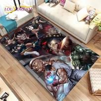 „Street Fighter Retro“ žaidimų aikštelės kilimėlis, kilimas svetainės miegamojo sofos durų kilimėliui dekoruoti, „Kid Play“ neslystantis grindų kilimėlis 40x60cm