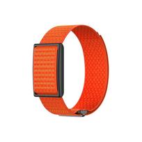 Nailono sportinė apyrankė 22 mm Reguliuojama keičiama riešo apyrankė su kilpa Kvėpuojanti žasto apyrankė Polar Loop vyrams ir moterims 26cm oranžinė
