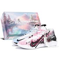 Nike G.T. Jump Academy Berry Sensation, Special Shoe Box, Precise Grip, American Graffiti, Ink Splatter HF1804-100(Team204---BOX) 40.5