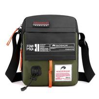Vyriška per petį nešiojama rankinė Karinės mados tendencijos Atsitiktinė Vandeniui atspari Nailoninė Vyriška peties krepšys Messenger Crossbody krepšiai mėlyna
