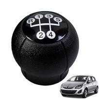 For Opel Corsa Vectra Tigra Car Gear Shift Lever Knob with Leather Boot Cover Dust-proof Gaiter 5 Speed Manual Gearshift Accesso