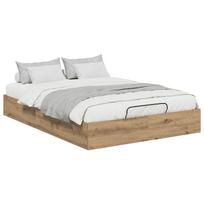 Ottoman Bed Frame Artisan Oak 120 x 190 cm Particleboard