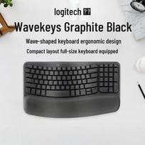 Logitech Wave Keys Ergonomic Wireless Bluetooth Keyboard