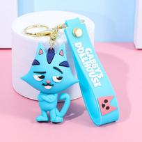 Gabby Dollhouse Keychain 3D Doll Pendant Handmade Backpack Accessories Creative Keychain Shoulder Bag Decoration Supplies Gifts 6 cm