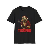 Men's and Women's T-shirts Terrifier Art the Clown Unisex Softstyle T-Shirt XL