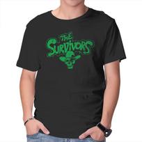 Unisex Crew Neck T-Shirt The Survivors Graphic Short Sleeve Casual Tee XXXL
