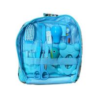 Comprehensive Newborn Baby Care Kit Safeguard Clippers And Soft-bristle Brush Included BlueB