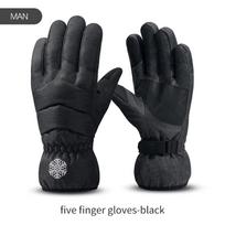 Outdoor Snowboard Custom Sports Touch Screen Waterproof Men and Women Winter Ski Gloves Free