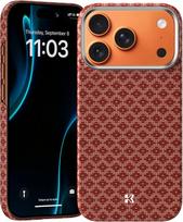 Original Benks Kevlar Series For iphone 17 Pro Max Case Woven Aramid Fiber Case for iphone 17 pro case Carbon Fiber&iPhone17 Pro Max oranžinė