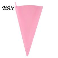 Washable Piping Bags Reusable Bag for Cake Decorating Food Grade Icing Disposable Pastry Cream Transparent Baking Supplies S