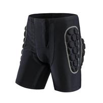 Hip Protection Pants Ski Roller Ice Skating Anti-Fall Shock-Absorbing 360 Protection Sponge Unisex Winter Sports Honeycomb L