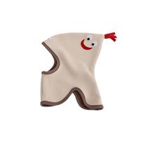 Cute Rooster Thermal Fleece Balaclava Scarf Hat For Kids Baby Boys Girls Winter Warm Windproof Ear Flap Hood 46-50cm (recommended for 6 months - 3 years old)