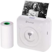 PeriPage Mini Wireless BT Thermal Printer for Labels, Stickers, Photo, Memos, Receipts, AR Photo Function with A143 Cable
