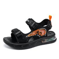 Boys' Summer 2026 Soft Sole Non-Slip Sports Sandals with Air Cushion, Open Toe Design for Medium and Large Children 33