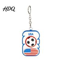 Compact Football Key Ring Keychain Pendant Fidget Spinner with Whistle And Sound