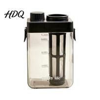Cold Brew Coffee Maker with Filter & Airtight Lid Clear Plastic Leakproof S juoda