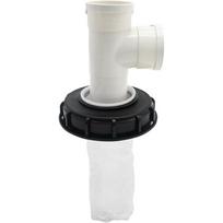 A25F-Vertical T-Shaped 165Mm IBC Tote Cover With Filter For 275 Gallon Water Tanks, DN150-165Mm Vertical Tee