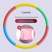 HANDUNYOU Smart Hula Hoop with Silver Ion Sweat Belt