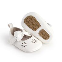 Spring/Summer Baby Girl Soft Sole Non-Slip Walker Shoes, 6-12 Months, Hollow Design, Princess Style
