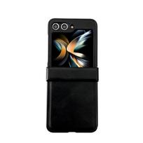 case for Samsung Z Flip 7 6 5 4 3 Retro Crazy Horse Leather Texture Foldable Screen Hinge Drop Protection Case full coverage Galaxy Z Flip7 juoda