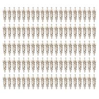 100Pcs Auto AC Air Conditioning Bike Bicycle Tire HVAC Replacement Accessories Schrader Valve Core R12