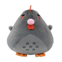 20 cm „Stardew Valley“ vištienos pagalvė, pliušinis, minkštas, pliušinis žaislas, animacinis „Stardew Valley“ vaikų gimtadienio dovana, kalėdinė dovana 11cm-30cm pilka