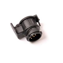 Durable 13 To 7 Pin Plug Adapter Trailer Connector 12V Towbar Towing Waterproof Plugs Socket Adapter Protect Connections A30 juoda