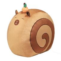 40cm Snail Capybara Plush Toy Soft Doll Comfortable Animal Cushion Pillow Birthday Present Friend Gift 40x40x25cm