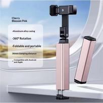 360° Rotating Travel Phone Holder Foldable Flight Desk Stand for Selfie Live Broadcast Portable Bracket A4
