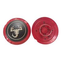 133mm Car Wheel Hub Center Cap Emblem Sticker for Fiat 500 500C 500L 500X Tipo Panda Punto Doblo Palio Stilo