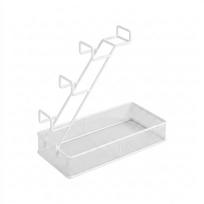 Multi-Tier Gamepad Storage Rack Large Capacity Game Controller Organizer  Desktop balta