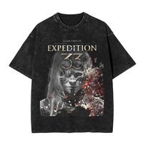 Men Clair Obscur Expedition 33    TShirts Game Top Tees Summer Basic Short Sleeve TShirt O Neck Novelty Casual Tee Shirt S