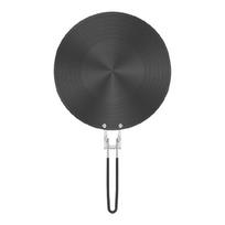 Patvari aliuminio šilumos laidumo plokštė dujinei viryklei, 6 mm storio, apvalus dizainas, lengva laikyti, virtuvės gaminimo efektyvumas Diameter 24CM
