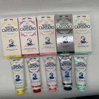Captain Italy 1905 Toothpaste 75g - Whitening, Fresh Breath, Seven Colors
