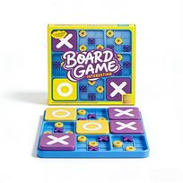 Upgraded Tic Tac Toe Board Game, Strategy Battle Game for Party & Leisure, Interactive Educational Tabletop Toy