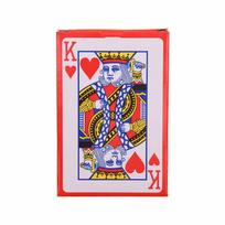 100% Solitaire atsparus vandeniui žaidimo kortų plastikinis žaidimas Solitaire Pokerio žaidimas stalo žaidimas 56*86mm