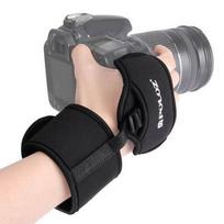 Puluz Thick Bull Dslr Camera Wrist Strap Waterproof Camera Wrist Strap Digital Camera Wrist Strap Comfortable Black Color