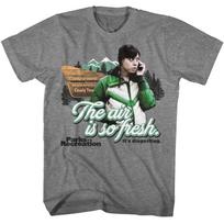 Parks and Recreation April The Air Is So Fresh It's Disgusting Men's T Shirt L