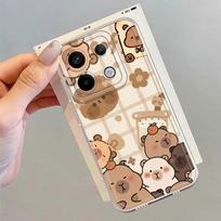 Case for Xiaomi Redmi Note 14 Pro Plus 9 10 Note 13 12S 11 11S A4 14C 13C 10S 12 Soft Phone Cover Cute Cartoon Capy Redmi Note 12 Pro+