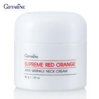 Giffarine Supreme Raudonojo apelsino raukšles mažinantis kaklo kremas 45 g. 15031 - Tailando odos priežiūra 45 g.