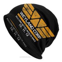 Bonnet Hats Aliens Yutani Unisex Women's Thin Hat Weyland Corp Building Better Worlds Autumn Cap Street Skullies Beanies Caps One Size